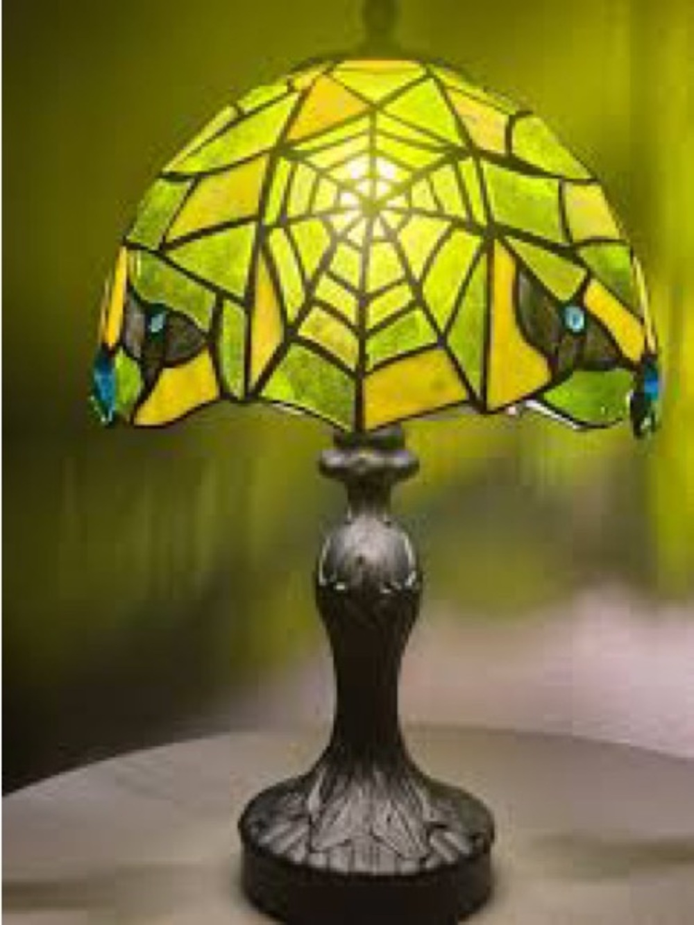 ISO- Ashland Micheals Halloween Glass Lamp!